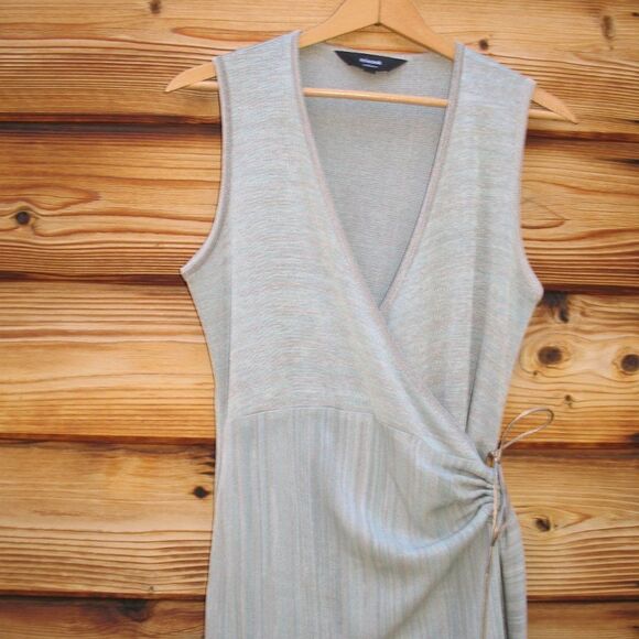 Misook Knit Wrap Dress - Picture 2 of 10